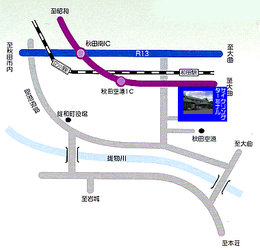サイクリングターミナル 地図