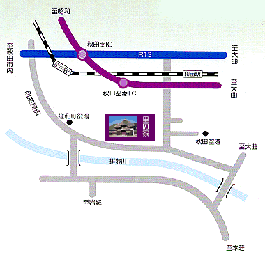 里の家 地図